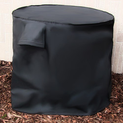 Sunnydaze Heavy Duty Round Air Conditioner Cover, 34 X 30 Inch, Color Options Available