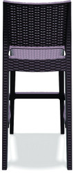 Jamaica Resin Wickerlook Bar Stool (Set of Two)