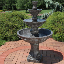 Classic 3 Tier Designer Outdoor Water Fountain