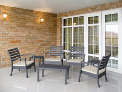 Shown here in Dark Gray (cushions are not included)