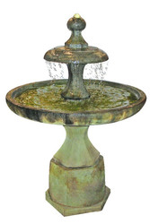 Henri Studio Cast Stone Plateau Fountain