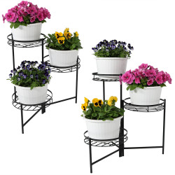 2 Stands with Flowers (Flowers not Included)