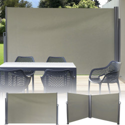 Single or Double Privacy Wall Available
