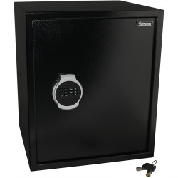 Sunnydaze Steel Digital Home Security Safe with Removable Shelf and Programmable Lock, 2.26 Cubic Feet