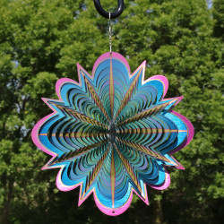 3D Blue Dream Wind Spinner