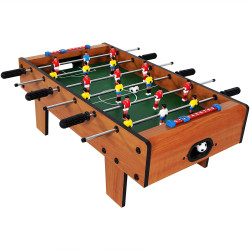 28-Inch Tabletop Foosball Table Game with Legs