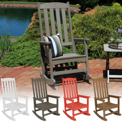 All-Weather Rocking Chair with Color Options