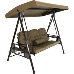 Beige Canopy Swing