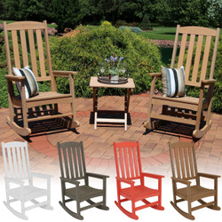3-Piece All-Weather Patio Furniture Set Showing All Color Options
