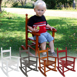Child-Size Modern Wooden Rocking Chair