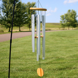 33-Inch Bamboo Aluminum Wind Chimes