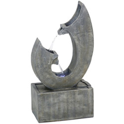 Modern Flowing Curves Outdoor Water Fountain