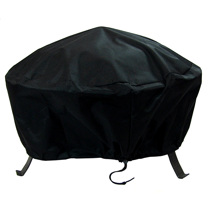 Sunnydaze Round Black Fire Pit Cover, Size Options Available Fire Sunnydaze Round Black Fire Pit Cover, Size Options Available | Fire Pits & Outdoor Heating - Sunnydaze Round Black Fire Pit Cover, Size Options Available Fire