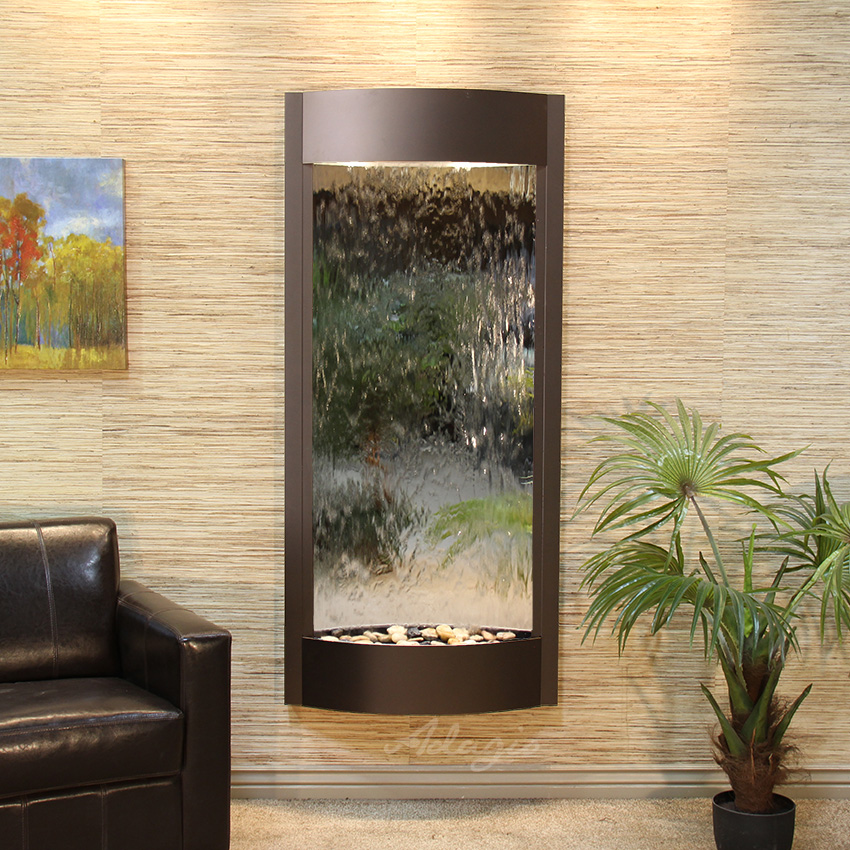 Adagio Pacifica Waters Glass Reflections Wall Fountain Adagio Pacifica Waters Glass Reflections Wall Fountain