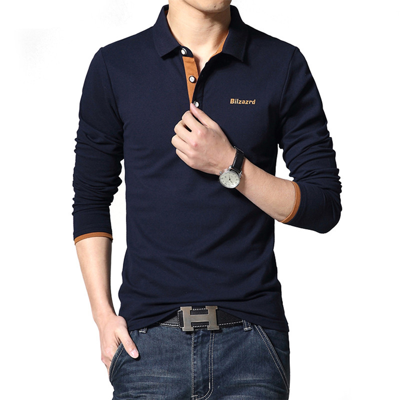 BOLUBAO 2018 New Brand Polo Shirt Men Spring Fashion Solid ...