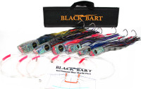 Black Bart Tournament Blue Marlin Rigged Lure Pack Single Hooks Black Bart Tournament Blue Marlin Rigged Lure Pack Single Hooks