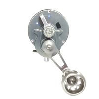 Seigler Reel OS Smoke w/ Silver Accents RH Seigler Reel OS Smoke w/ Silver Accents RH