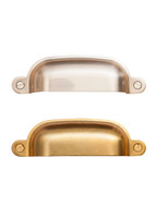 Forged Brass Bin Pulls