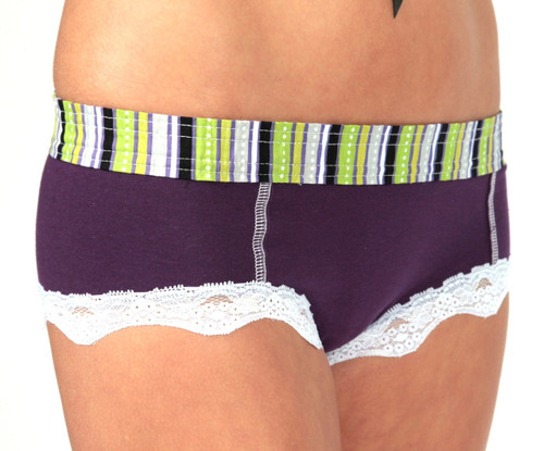 Plum Boyshort