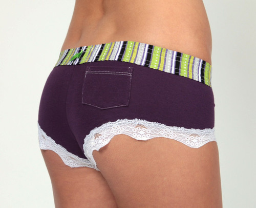 Plum Boyshort