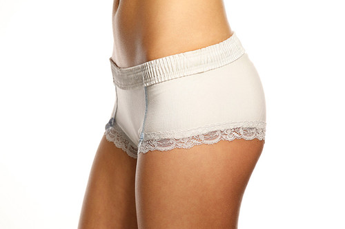 White Boyshort