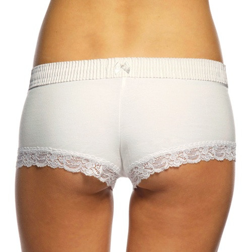 White over White Boyshort