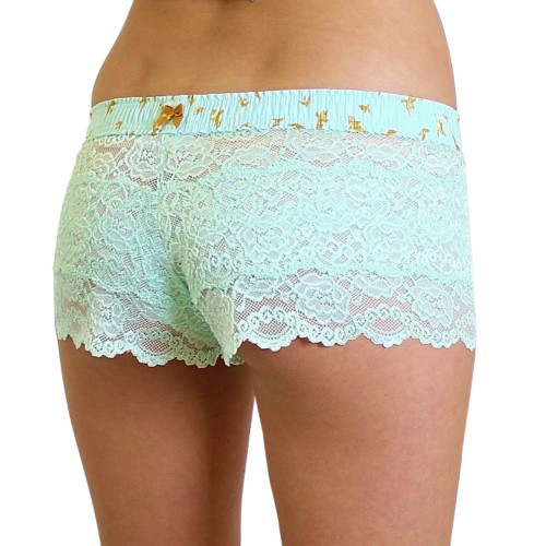 Mint Lace Boxers
