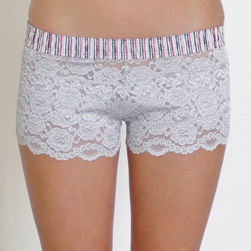 Women's Lace Boxer Underwear