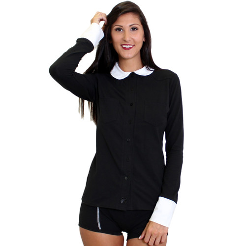Stylish Women's Button Down Shirt