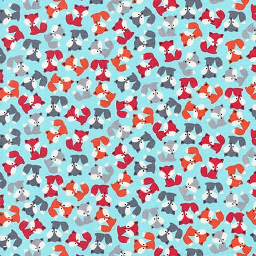 Critters Fox Print Waistband Swatch