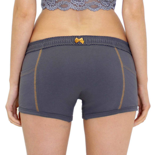 Gray Androgynous Underwear