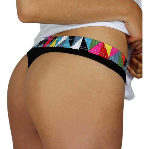 T-Back Tanga Black Underwear for Women