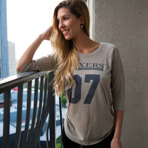 Foxers Grey Women's Baseball Shirt