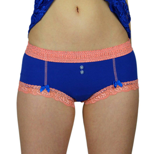 Royal Blue Boyshort Panties