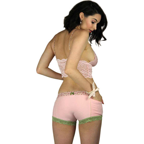 Pink Lace Camisole