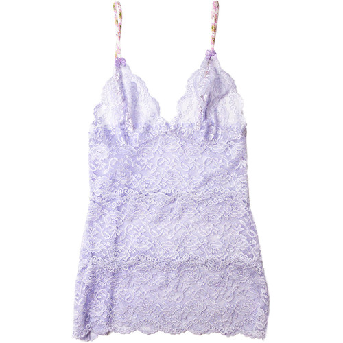 Hip Length English Lavender Lace Nightie