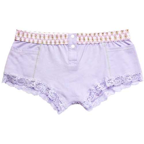 English Lavender Boxer Brief for Women
