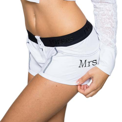 "Mrs" Monogrammed Bridal Boxer Briefs | FOXERS