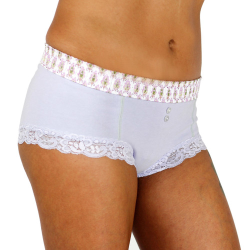 Pale Purple Knickers with Comfortable Waistband