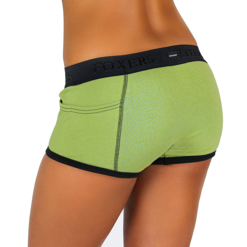 Sage Green Tomboy Boxer Brief | Foxers