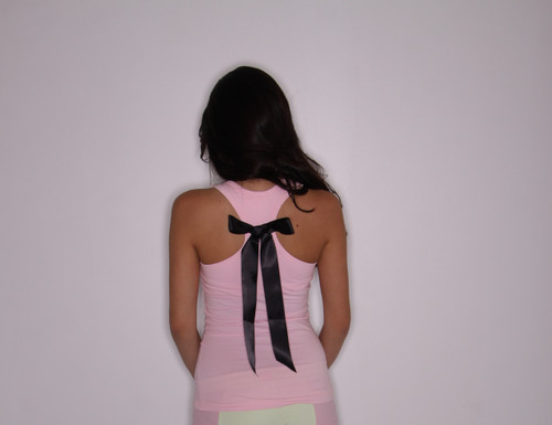 Pink Racer Back Bra Tank