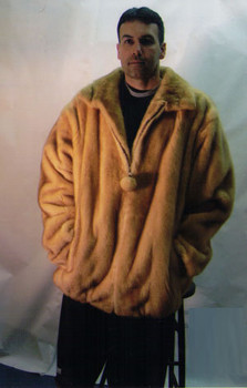 Mens Mink Full Pelt Bomber Fur Jacket 7 Mens Mink Full Pelt Bomber Fur Jacket 7