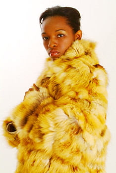 Red Fox Fur Jacket witn Red Fox Collar Red Fox Fur Jacket witn Red Fox Collar