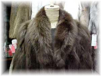 Brown Fox Fur Jacket Brown Fox Fur Jacket