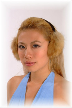 Sable Mink Fur Earmuffs 1 Sable Mink Fur Earmuffs 1