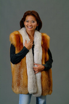 Buy Red Fox Fur Vest Buy Red Fox Fur Vest