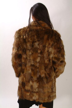 Vintage Women's Beaver Fur Jacket Vintage Women's Beaver Fur Jacket