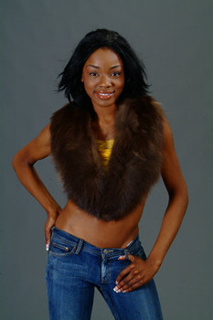 Brown Fox Fur Collar Brown Fox Fur Collar