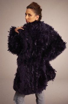Elegant Ostridge Feather Jacket Elegant Ostridge Feather Jacket