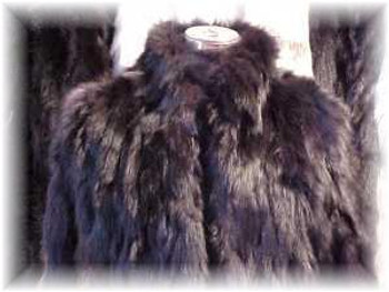 Black Fox Sectional Fur Jacket Black Fox Sectional Fur Jacket